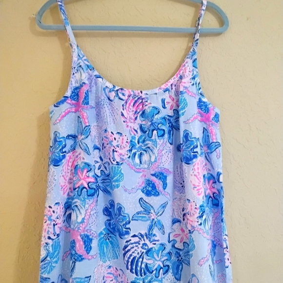 Lilly Pulitzer Amerie Linen Midi Dress - NWT - Size Large - Picture 2 of 5